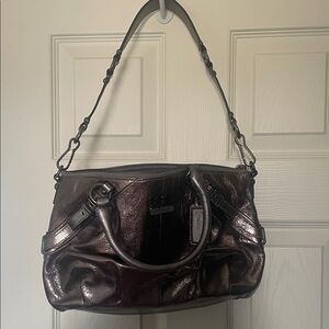 Coach Metallic Shoulder Bag